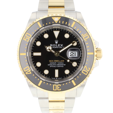 Rolex - Sea-Dweller 43 Black Steel Gold