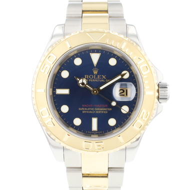 Rolex - Yacht-Master 40 Steel Gold Blue Dial