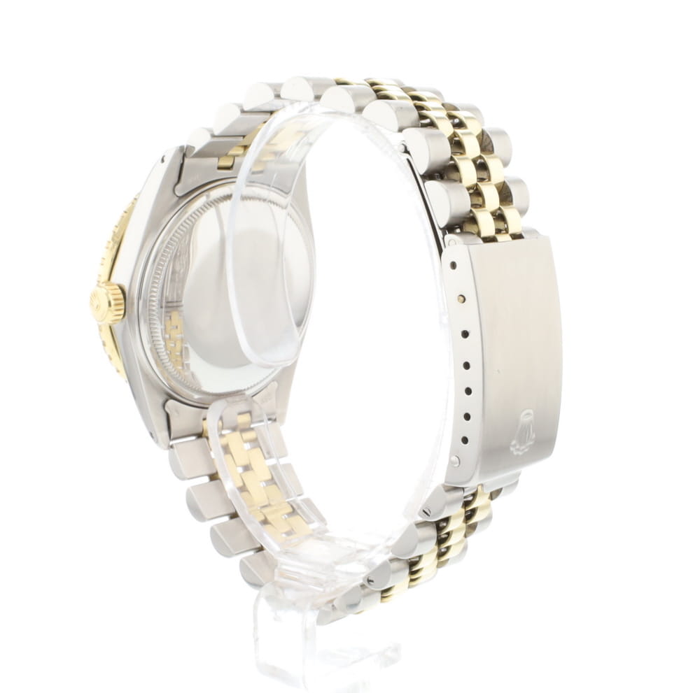 Datejust 36 Champagne Dial Turn-O-Graph Gold/Steel