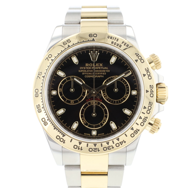 Rolex - Daytona Gold/Steel Black Dial 116503