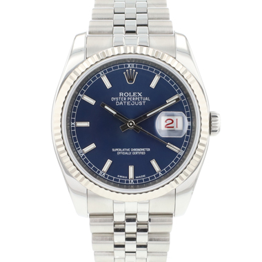 Rolex - Datejust 36 Jubilee Fluted Blue Roulette Dial