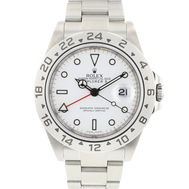 Rolex - Explorer II White Dial