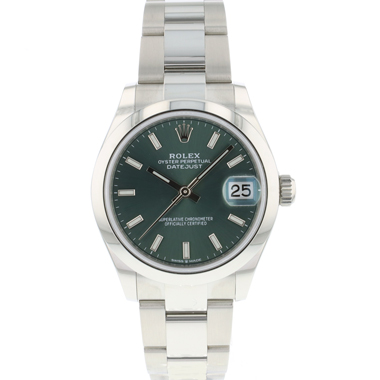 Rolex - Datejust 31 Midsize Green Dial NEW
