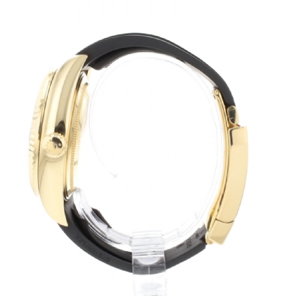 Sky-Dweller Oysterflex Yellow Gold Black Dial