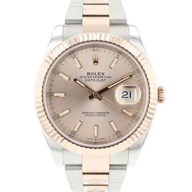 Rolex - Datejust 41 Steel Everosegold Oyster Fluted