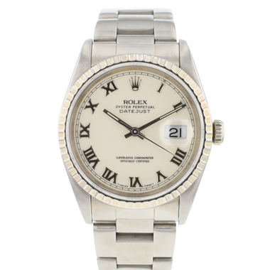 Rolex - Datejust 36 Oyster Ivory Roman Dial