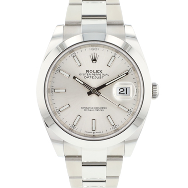 Rolex - Datejust 41 Steel Silver Dial