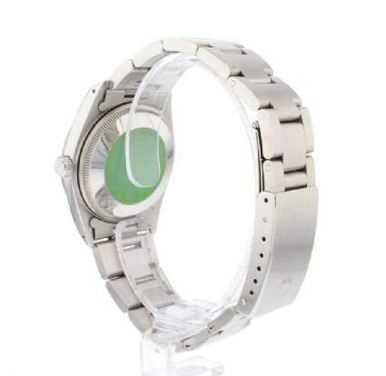 Date 34MM Steel Blue Dial