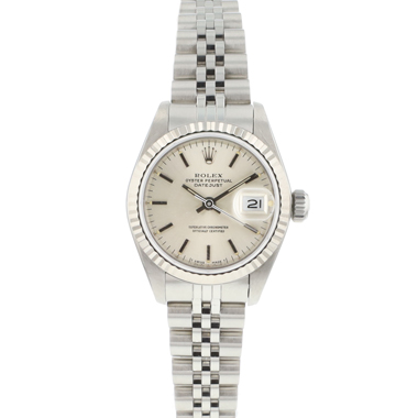 Rolex - Datejust 26 Steel Jubilee Fluted Silver Dial Service '25
