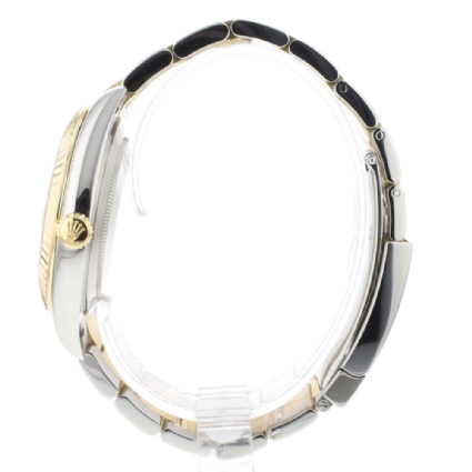 Datejust 41 Steel Gold Oyster Fluted White Dial NEW 2023