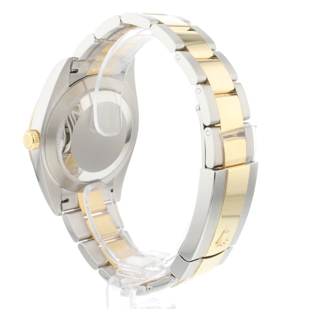 Datejust 41 Steel Gold Oyster Fluted White Dial NEW 2023