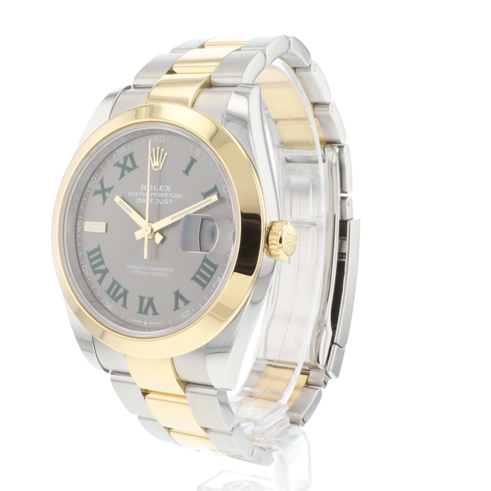 Datejust 41 Gold/Steel Wimbledon