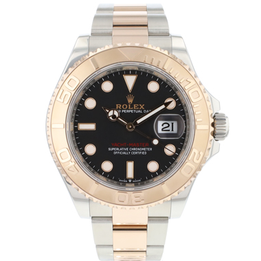 Rolex - Yacht-Master 40 Steel Everose Gold Black Dial