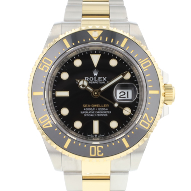 Rolex - Sea-Dweller 43 Black Steel Gold