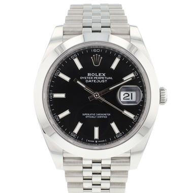 Rolex - Datejust 41 Jubilee Black Dial