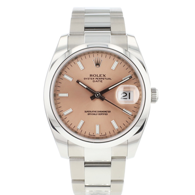 Rolex - Date 34 Pink Dial