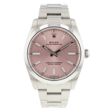 Rolex - Oyster Perpetual 34 Pink Dial