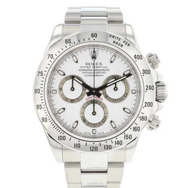 Rolex - Daytona Steel White Dial