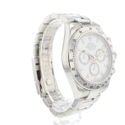 Daytona Steel White Dial