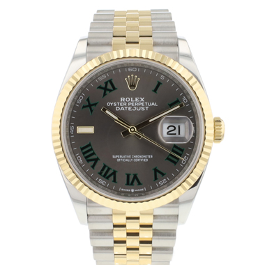 Rolex - Datejust 36 Steel / Gold Jubilee Fluted Wimbledon