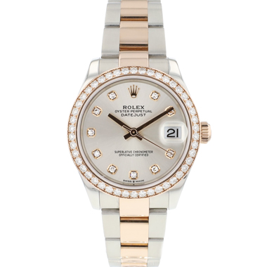 Rolex - Datejust 31 Oyster Pink Dial Diamonds