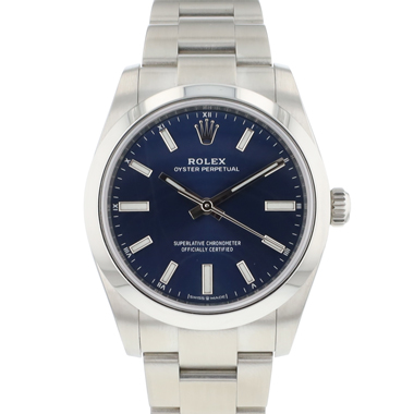 Rolex - Oyster Perpetual 34 Blue Dial