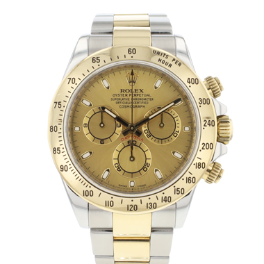 Rolex - Daytona Steel/Gold Champagne Dial