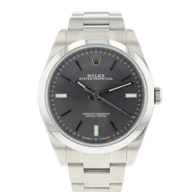 Rolex - Oyster Perpetual 39 Rhodium