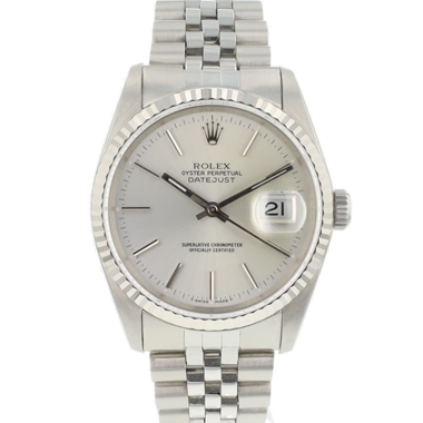 Rolex - Datejust 36 Jubilee Fluted Silver Dial