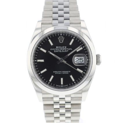Datejust 36 Jubilee Black Dial 126200