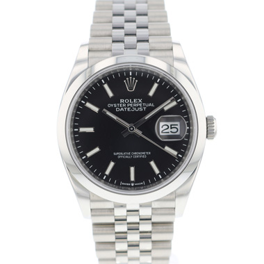 Rolex - Datejust 36 Jubilee Black Dial NEW 2025