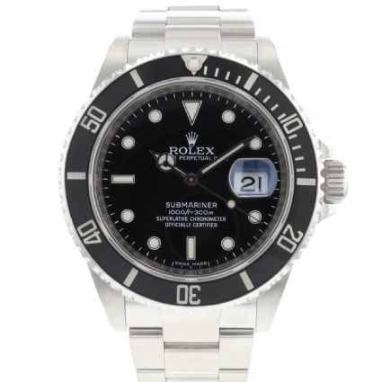 Submariner Date Steel Rehaut