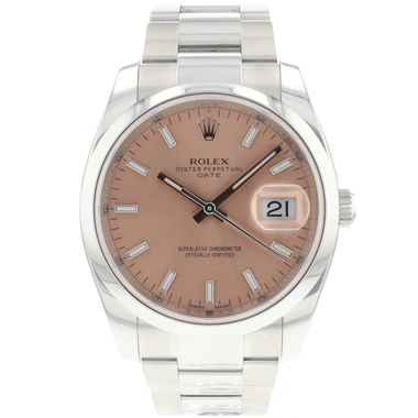 Rolex - Oyster Perpetual Date 34 Pink Dial