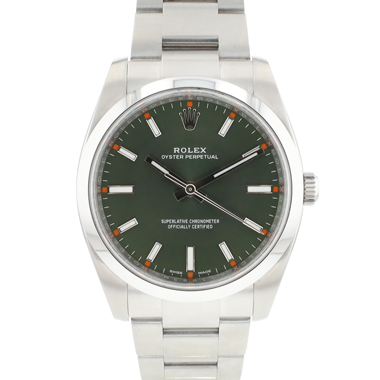 Rolex - Oyster Perpetual 34 Olive Green Dial