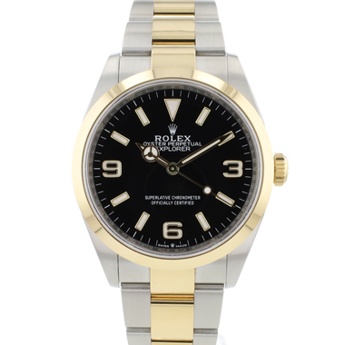 Rolex - Explorer 36 Steel / Gold