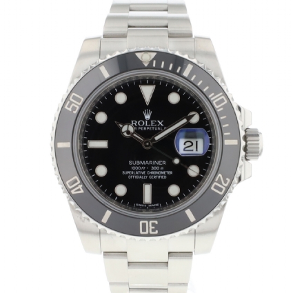 Submariner Date Black Ceramic 116610LN
