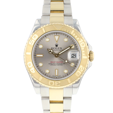 Rolex - Yacht-Master 35 Midsize Steel Gold Silver Dial
