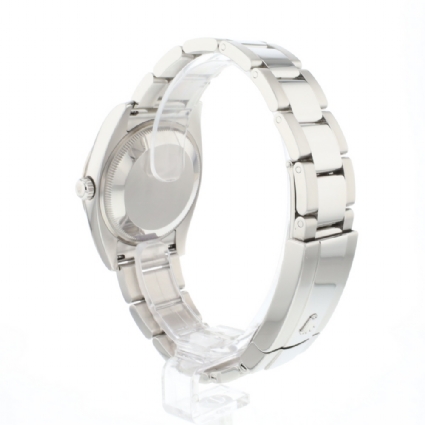 Date 34 Oyster Fluted Black Dial