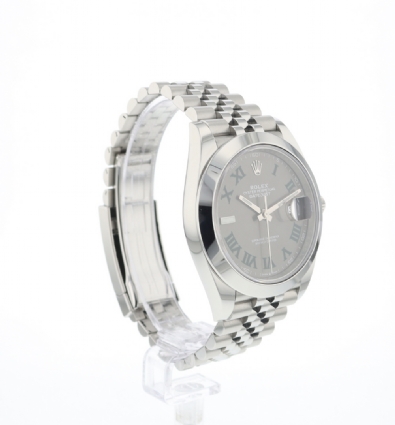 Datejust 41 Jubilee Dark Rhodium Wimbledon NEW