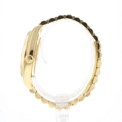 Day-Date II Yellow Gold Black Roman Dial