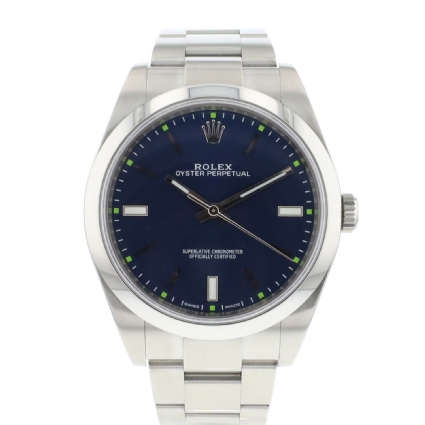 Oyster Perpetual 39 Blue Dial