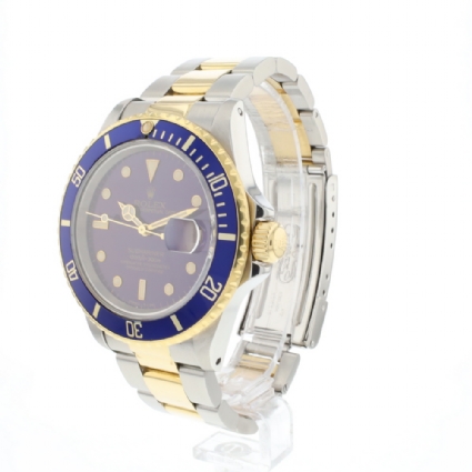 Submariner Date Blue Gold/Steel Purple Dial