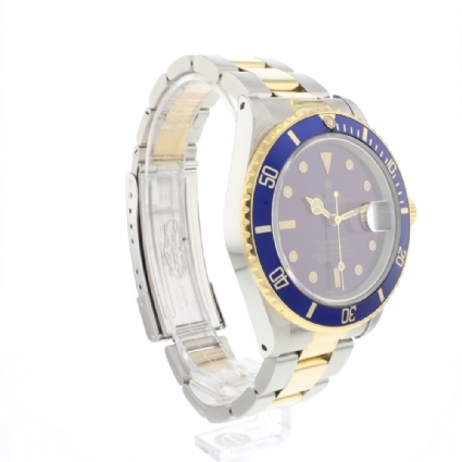 Submariner Date Blue Gold/Steel Purple Dial