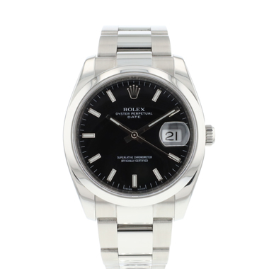 Rolex - Date 34 Oyster Black Dial