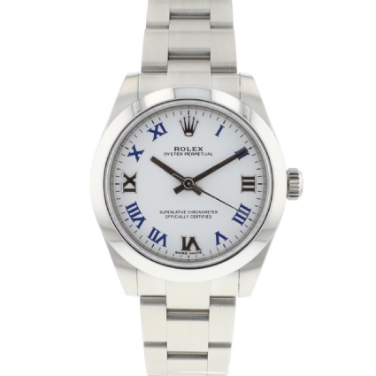 Oyster Perpetual 31 Steel White Roman Dial