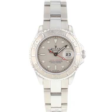 Rolex - Yacht-Master Lady 29 MM Steel Platinum