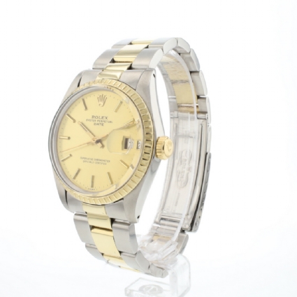 Date 34MM Steel Gold Oyster