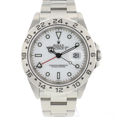Rolex - Explorer II White Dial