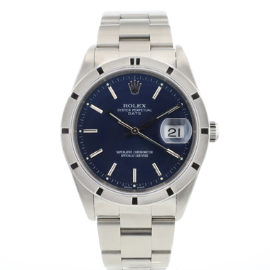 Rolex - Oyster Perpetual Date 34 Blue Dial