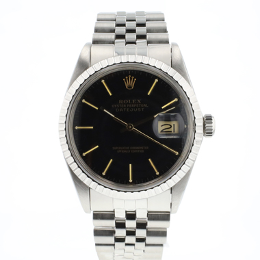 Rolex - Datejust 36 Jubilee Fluted Black Dial